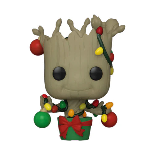 LES GARDIENS DE LA GALAXIE - Pocket POP - Holiday Groot + T-Shirt