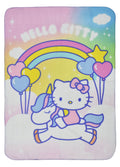 Plaid Polaire Hello Kitty - Licorne