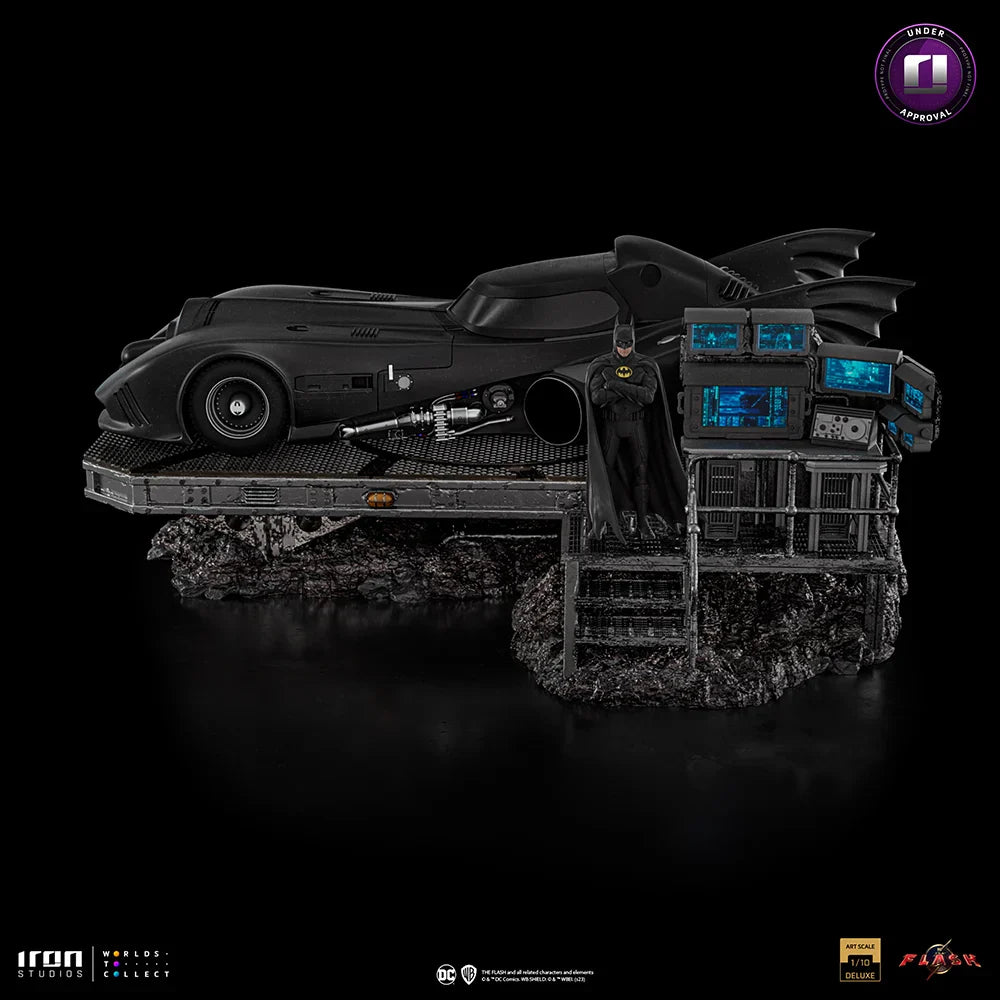Batmobile - Statuetta ArtScale Deluxe 1/10 - Flash