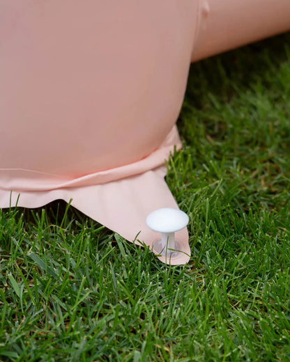 Canasta hinchable grande infantil - CREAM