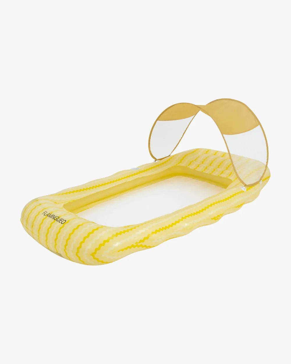 Inflatable lounger with sunshade – BELMONDO
