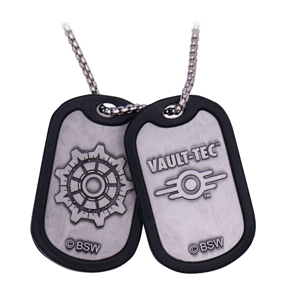 Objet collector Fallout - Vault-Tec Metal Dog Tags
