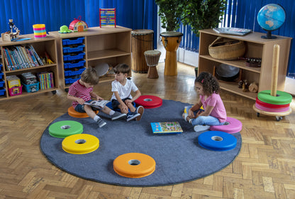 Donut™ Multi-Seat Trolley with 12 Bi-Colour Cushions