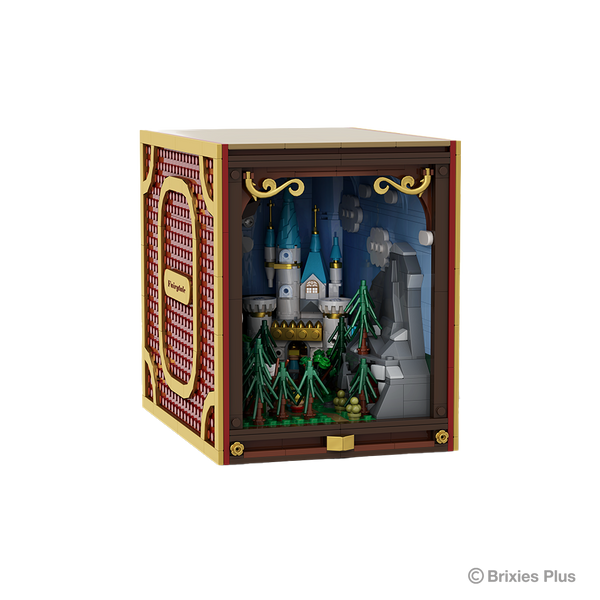 BRIXIES Plus Book Nook Fairytale