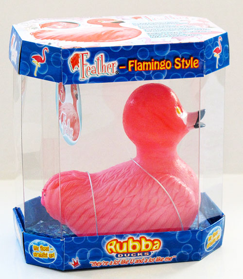 Flamingo Rubber Duck “Feather”