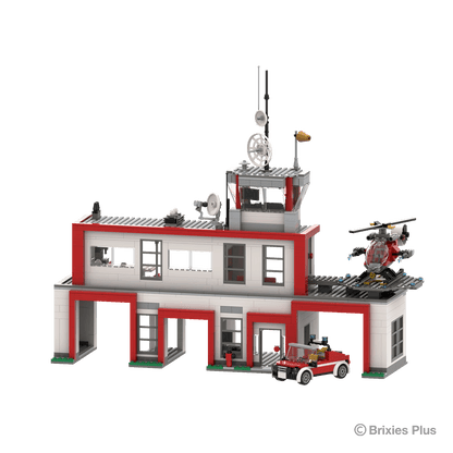 BRIXIES Plus Fire Station / Fire station