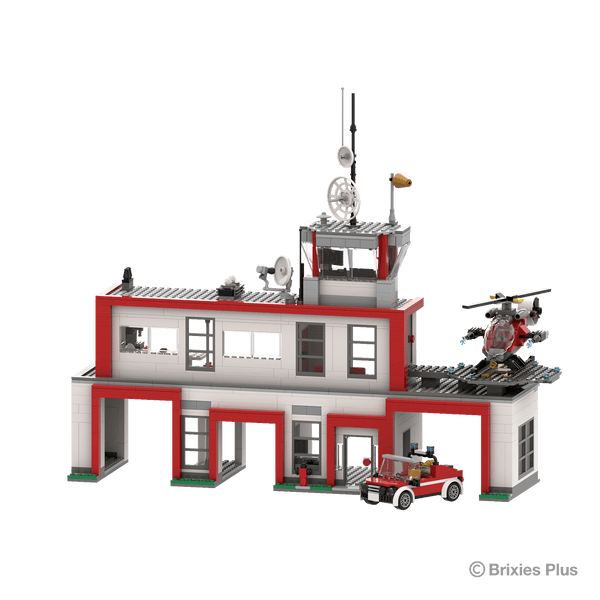 BRIXIES Plus Fire Station / Fire station