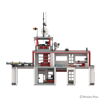BRIXIES Plus Fire Station / Fire station