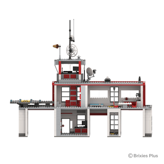 BRIXIES Plus Fire Station / Fire station