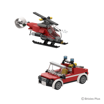 BRIXIES Plus Fire Station / Fire station