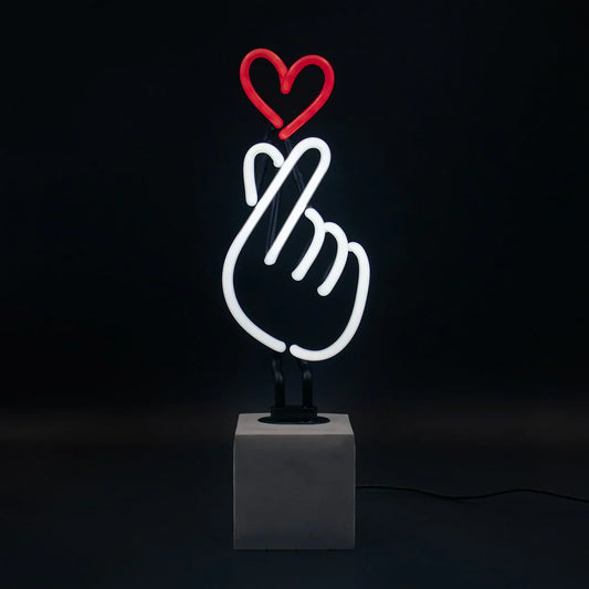 Lampe Néon Finger Heart