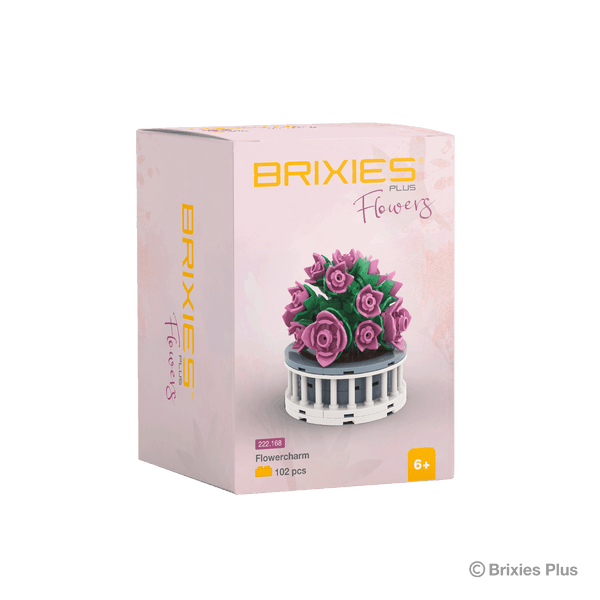 BRIXIES Plus Mini Flower "Flower Charm"