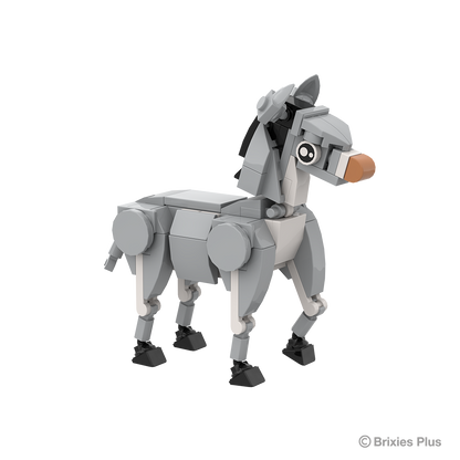 BRIXIES Plus Farmbuddies Donkey