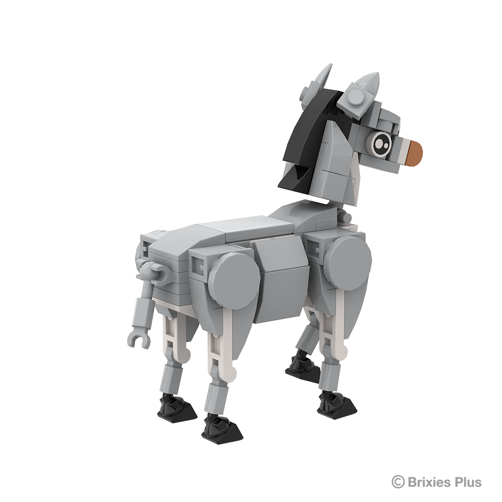 BRIXIES Plus Farmbuddies Donkey