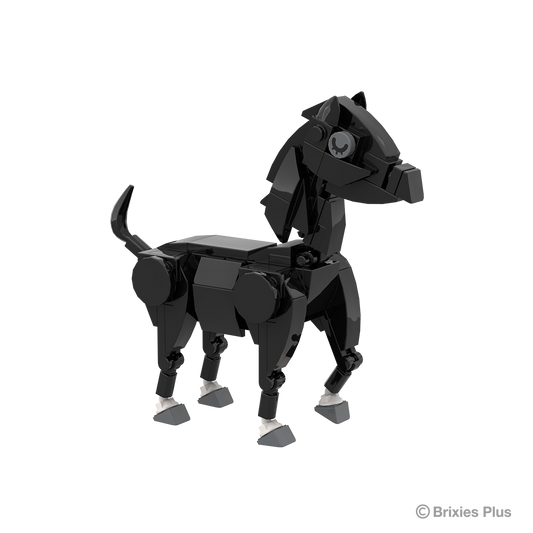 BRIXIES Plus Farmbuddies Horse black