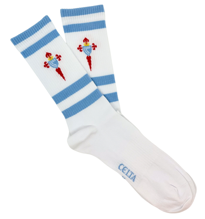 Chaussettes RC Celta de Vigo « Blason Bleu » - Chulé
