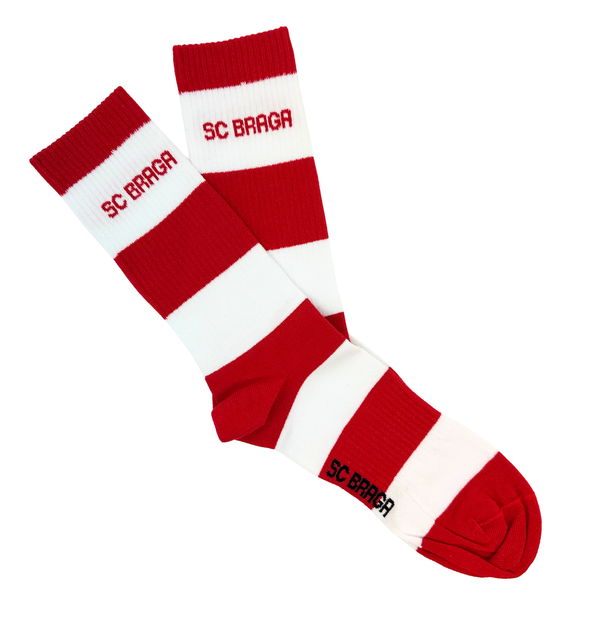 Chaussettes SC Braga « Rayures » - Chulé