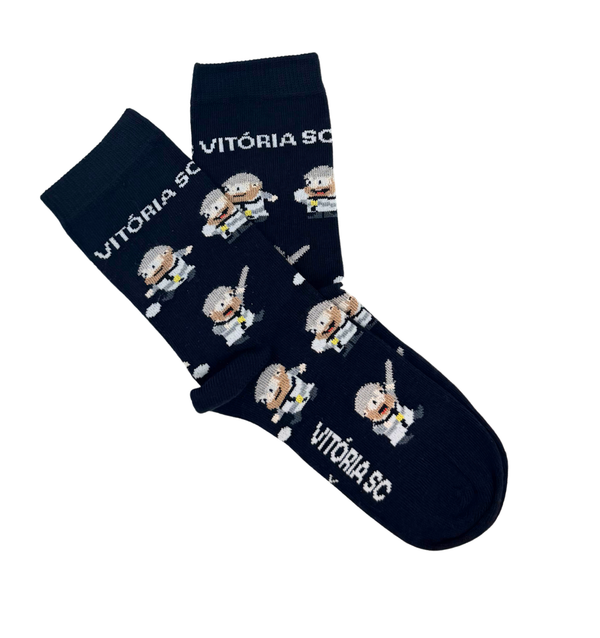 Chaussettes Enfant Vitória SC « Mascotte » - Chulé