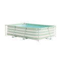 Frame Pool - Green/White - Essence - 300 x 200 x 75 cm