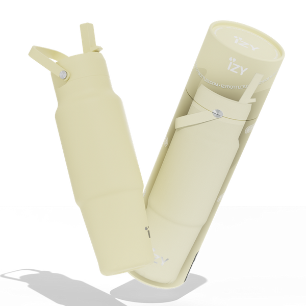 IZY Travel Bottle - Butter Yellow - 900ml