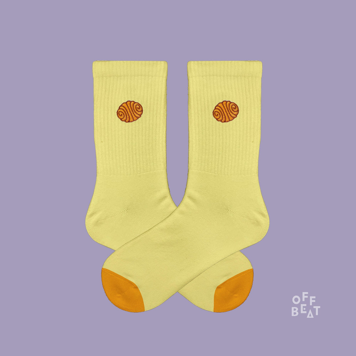 Chaussettes Brodées Franzbrötchen