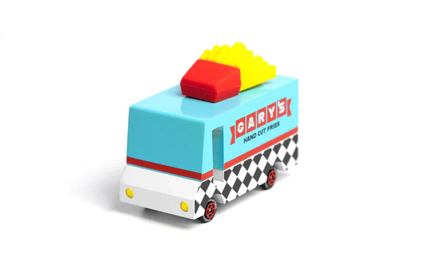 Candycar World Wooden Van - Gary's Fries Van