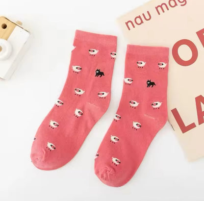 Sheep and Wolf Socks