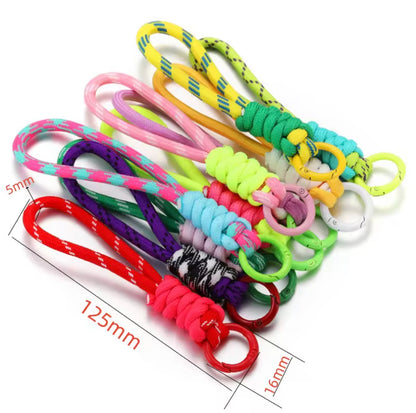 Porte-Clés en Corde Tressée