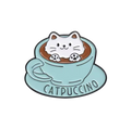 Spilla a forma di gatto Chapuccino