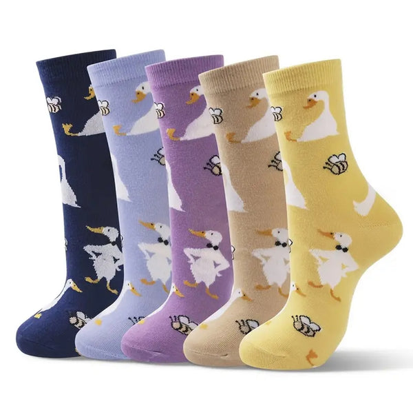 Ducks and Bees Socks
