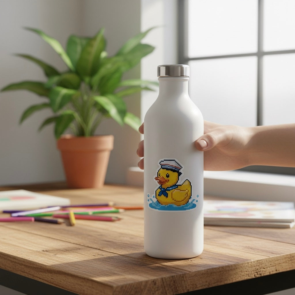 Sea Duck Pixel Sticker