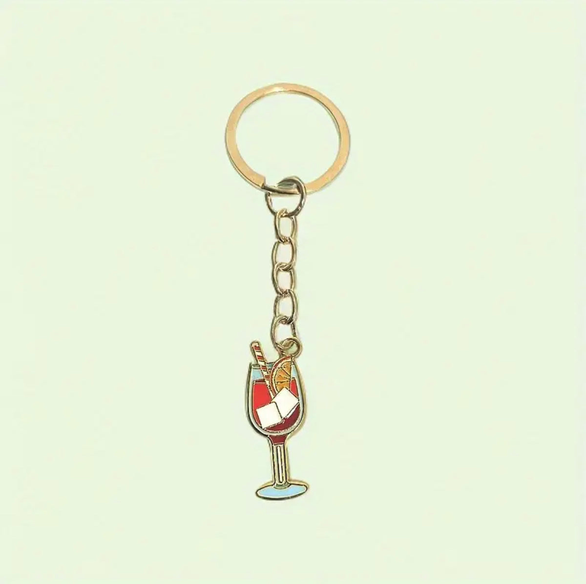Cocktail Spritz Keychain
