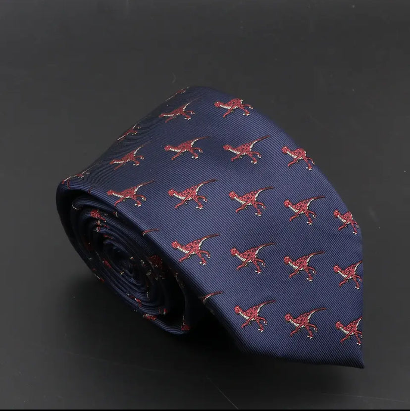 Dinosaur Tie - Velociraptor