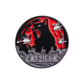 Pin’s Chat "Catzilla"