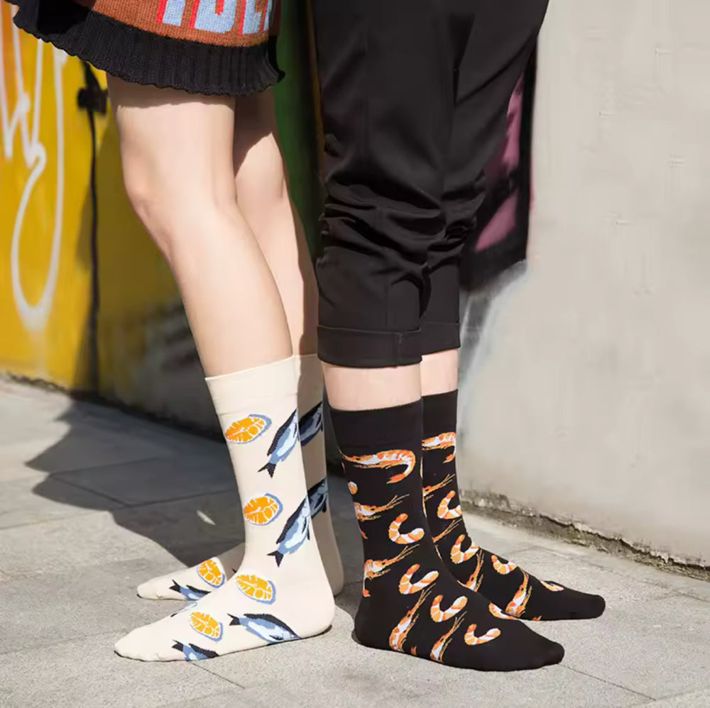 Socken Crevettes