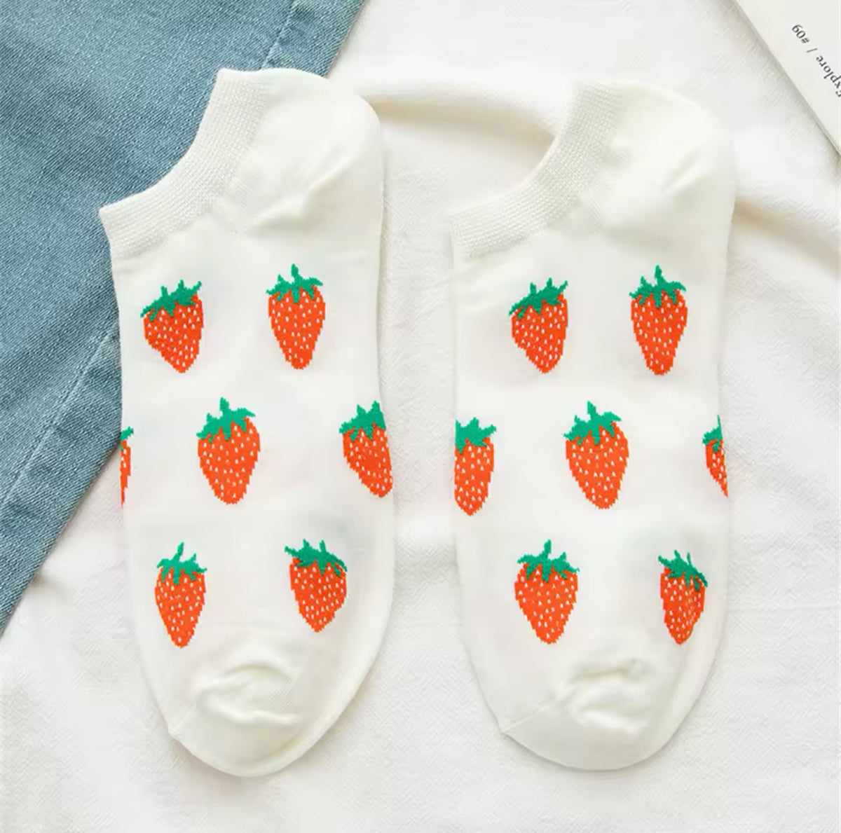 Strawberry Short Socks