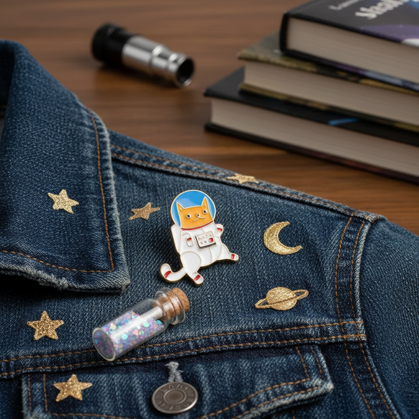 Chastronaute Pin