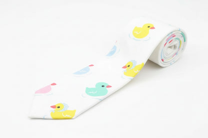 Multicolored Duck Tie