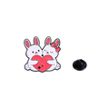 Pin's Lapins Amoureux