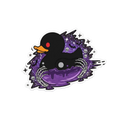 Sticker Canard Gothique – Dark Duck