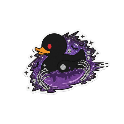Sticker Canard Gothique – Dark Duck