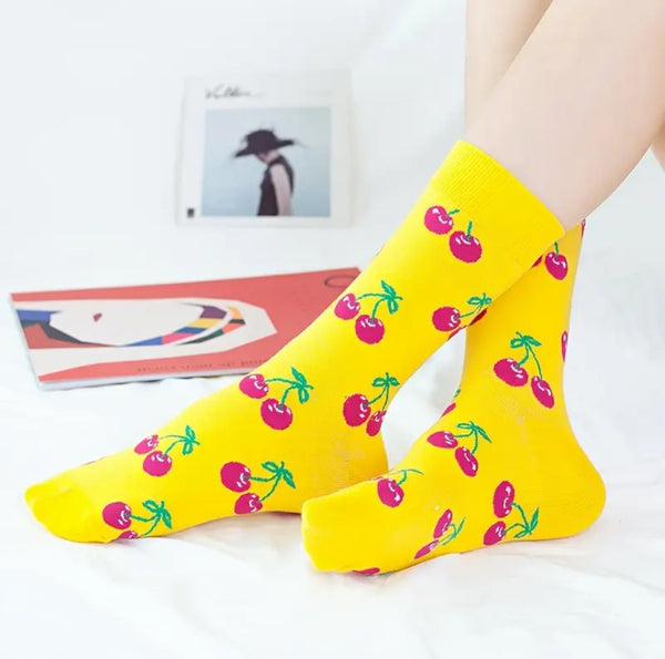 Cherry Socks