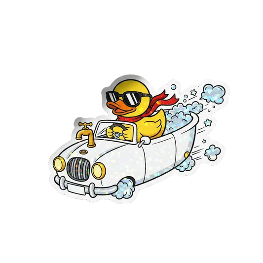 Sticker Autocollant Canard Cabriolet – Cool Duck Driver