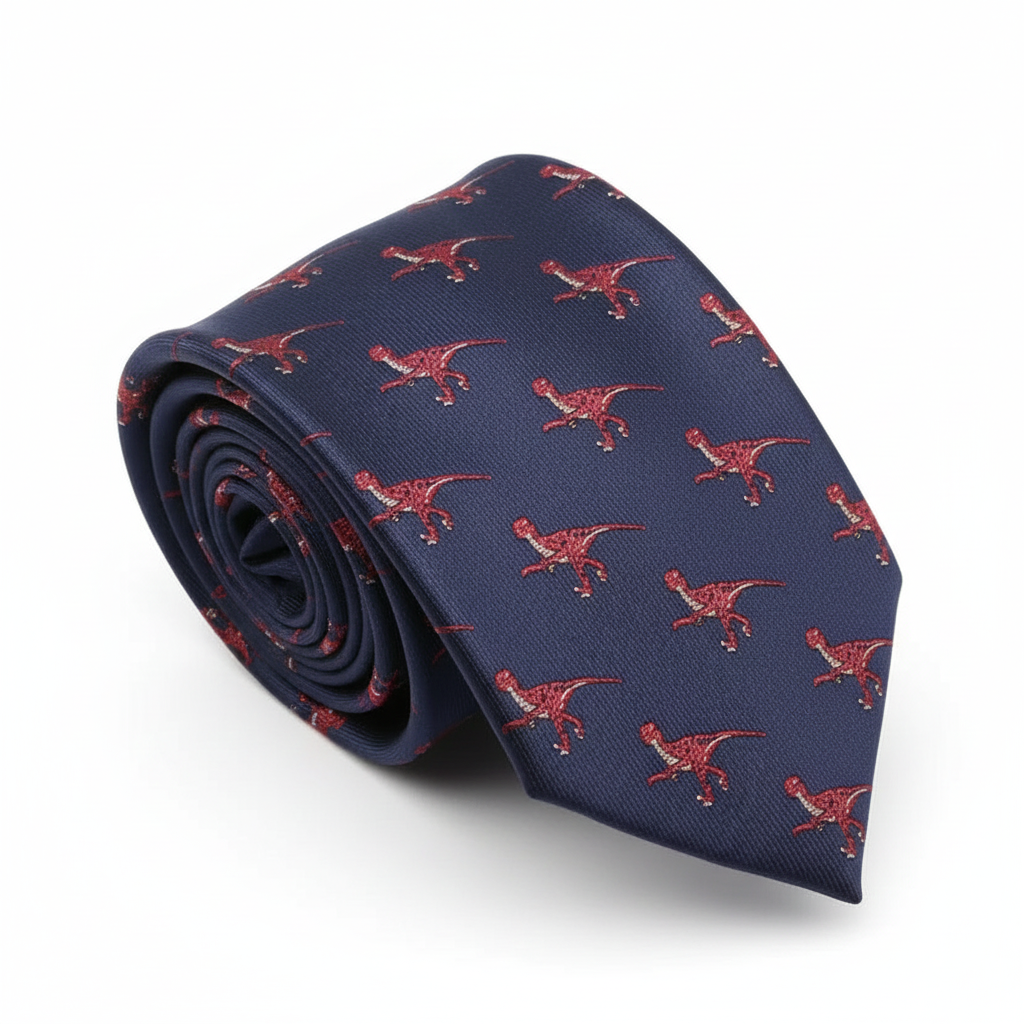 Dinosaur Tie - Velociraptor