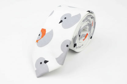 Grey Duck Tie