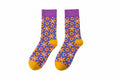 Chaussettes Mosaïque Violette