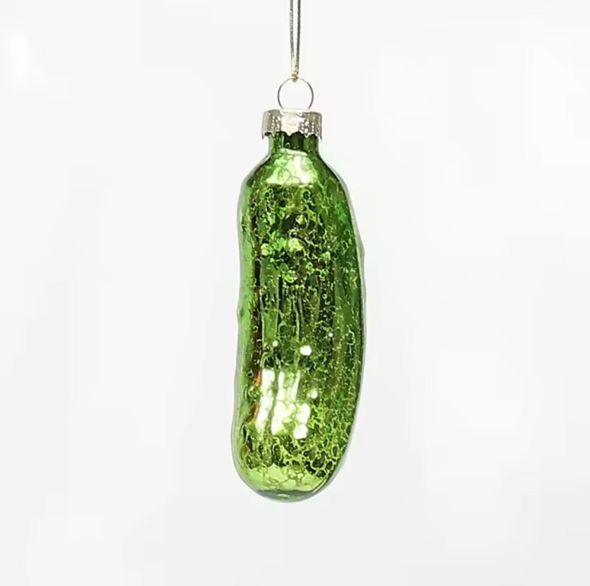 Green Pickle Christmas Bauble
