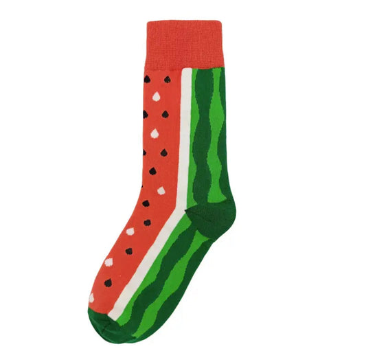 chaussettes pasteque 1