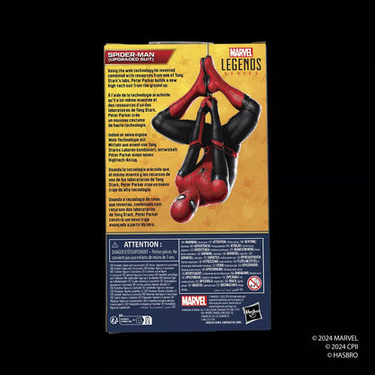 marvel legends series spider man upgraded suit hasbro