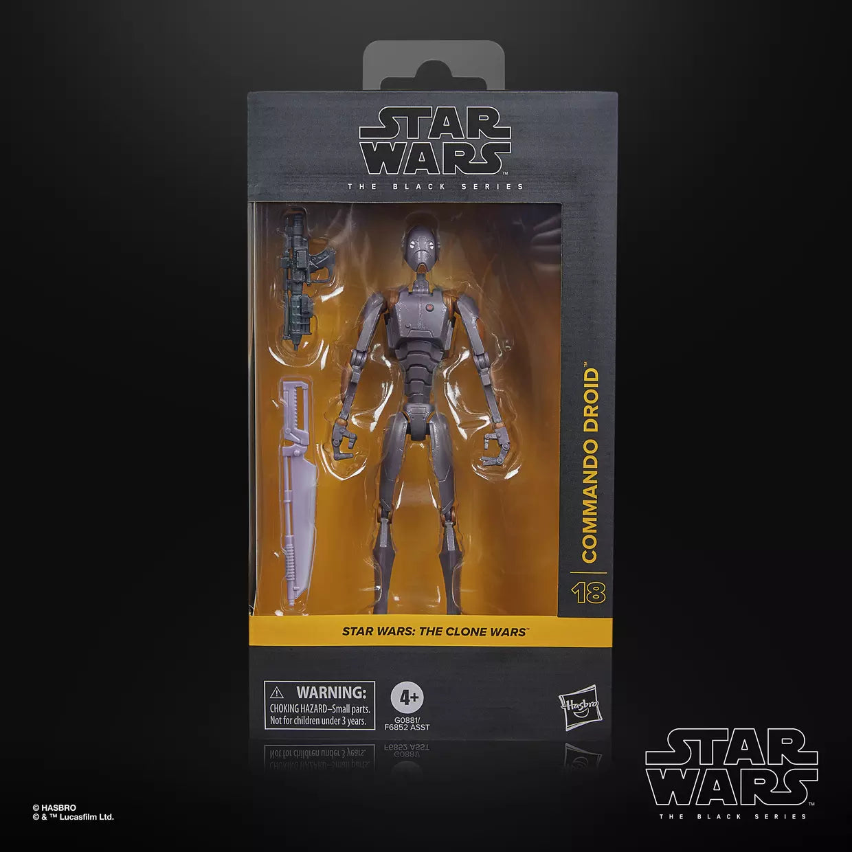 star wars the black series dro de commando hasbro